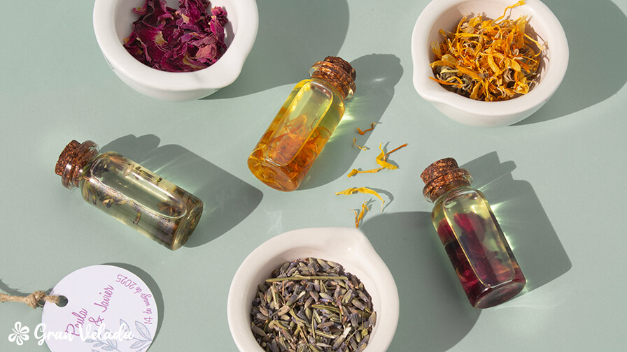 aceite de masaje relajanta para detalle de boda